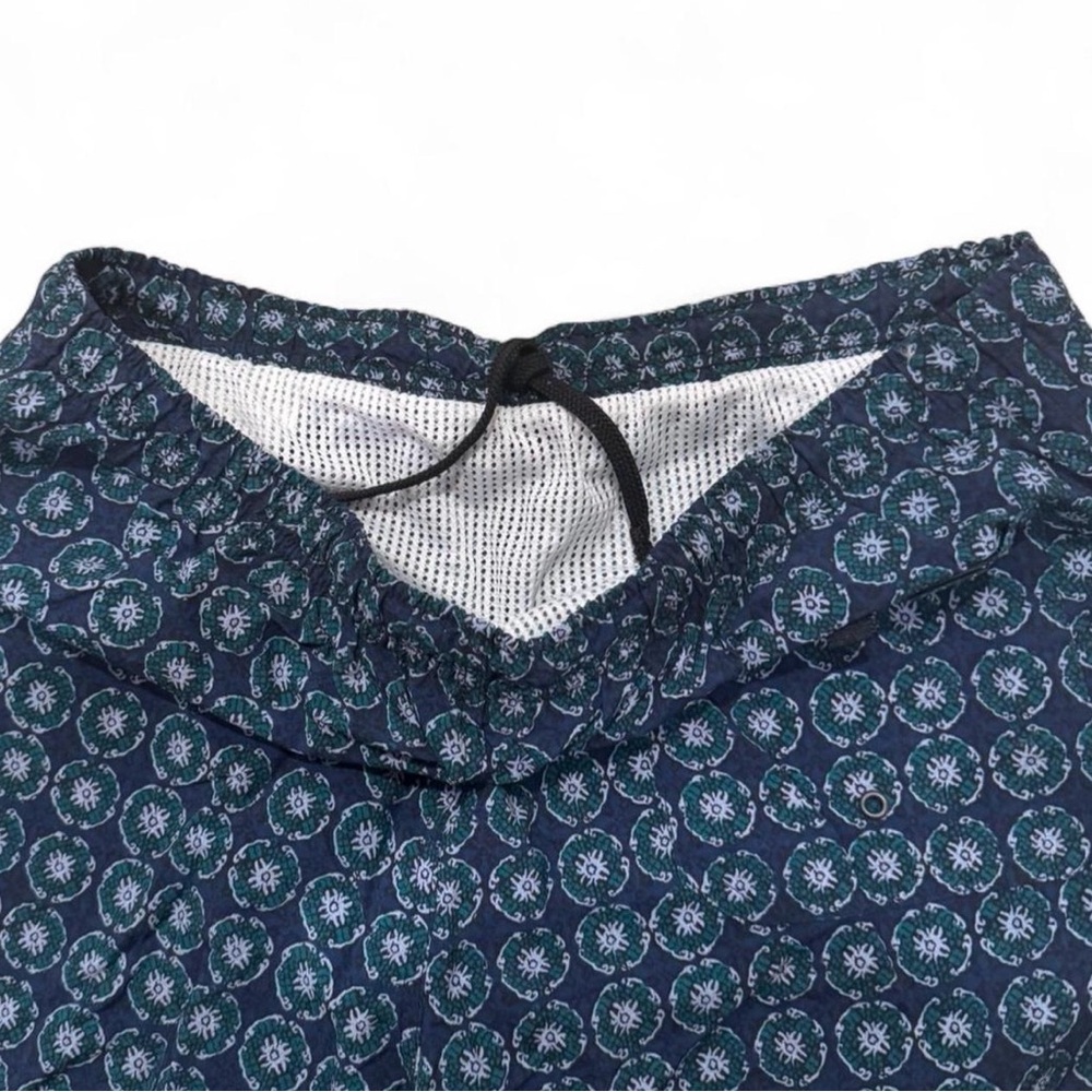 Gotcha Navy Patterned Swim Trunks - Picture 4 of 4